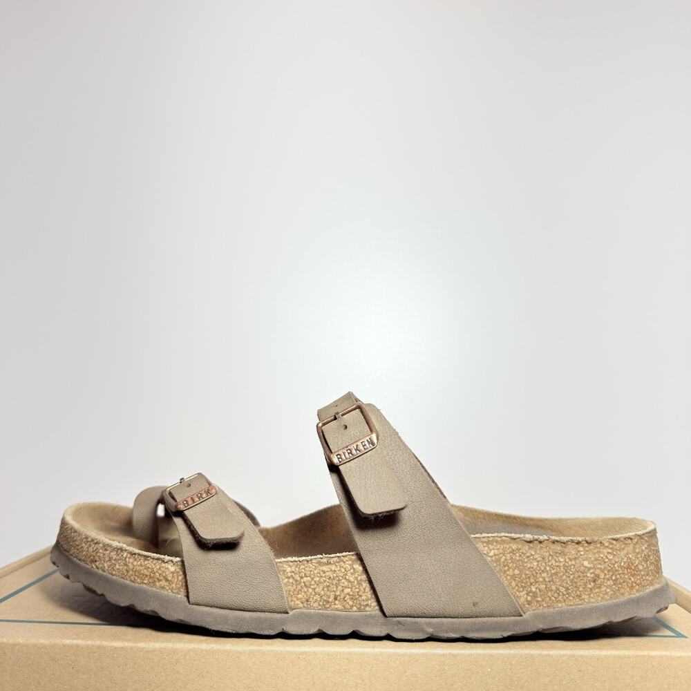 Birkenstock Arizona Mocha Brown Sandals Women’s Size EU 39 US 8 8.5 Comfort Shoe
